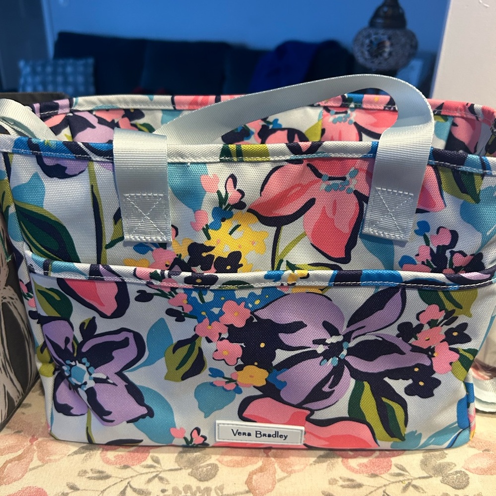Storage bag by Vera Bradley.